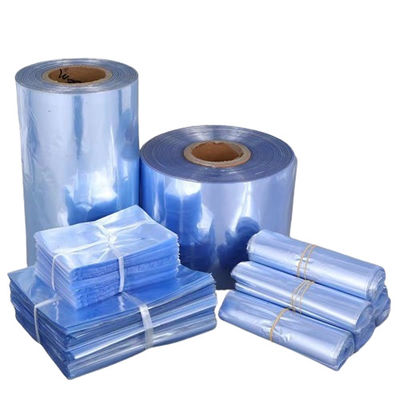 Crystal Centrefolded PVC Clear Shrink Wrap Film Roll voor verpakking