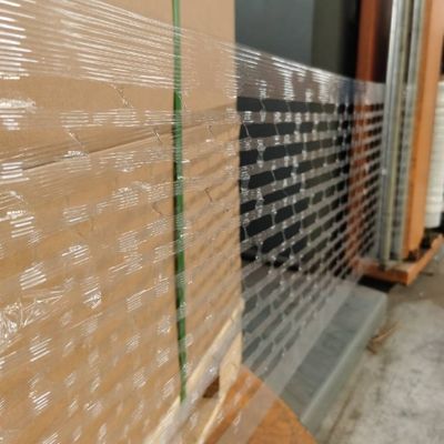 Doorzichtige geventileerde pallet rekfilms voor veelzijdige en duurzame palletverpakkingen