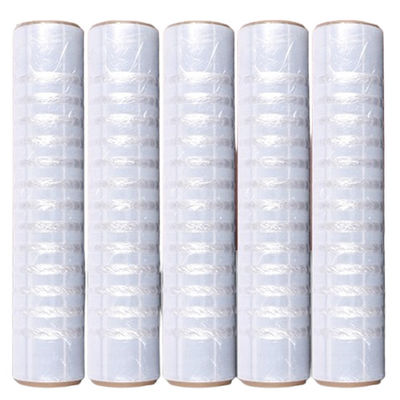 Transparante geventileerde LDPE-plaatrol voor handwrap 500 mm x 470 m