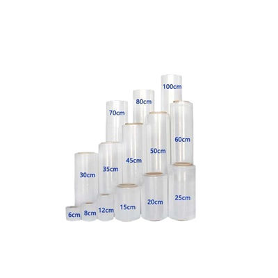 Transparante plastic LDPE-verpakkingsfilm 15 μM Dikte Polyethyleen Op maat