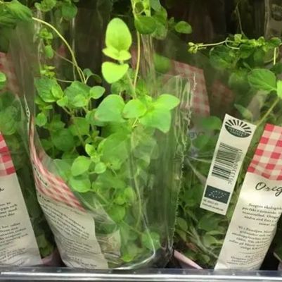 Op maat gedrukte doorzichtige BOPP-films voor het inpakken van bloemen en planten