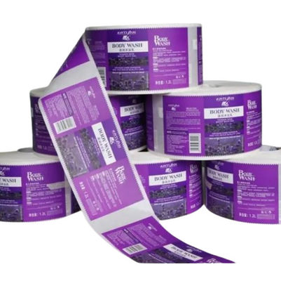 Duurzaam op maat gedrukt krimpmouwen Schramvast Plastic Flasket Product Label