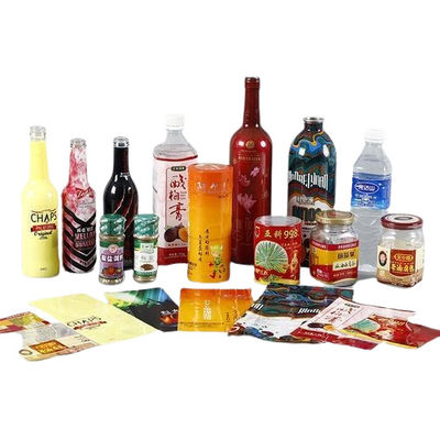 PETG OPS PVC PLA Shrink Sleeve Labels voor flessenverpakking vochtbestendige