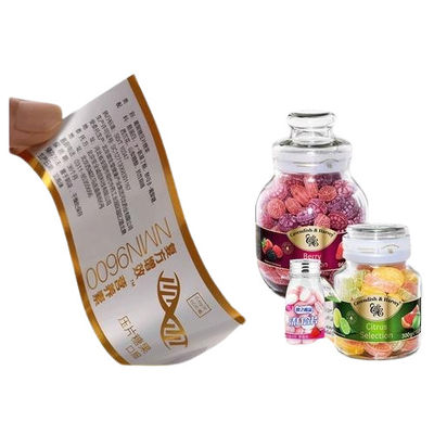 Vochtbestendige flessen krimpen wrap mouwen PETG OPS PVC PLA krimpen etiketten