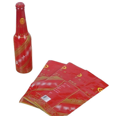 Flessen warmte krimpen verpakking etiketten thermisch PVC krimpen sleeve label