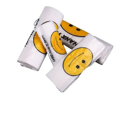 Groente Voedsel Poly Plastic Vest Draagtassen 11x17x21 In Voor Takeaways