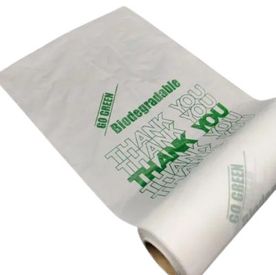 Verpakkingsvest Biologisch afbreekbare herbruikbare winkeltassen Compostabele verontreinigingsvrije