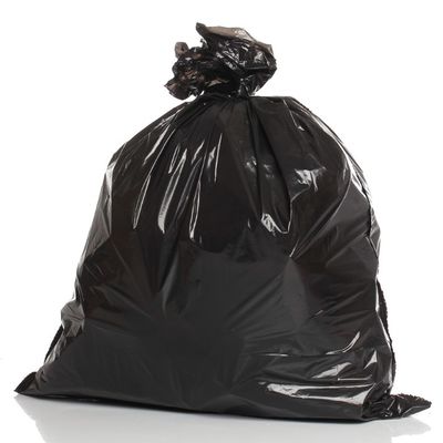 Zwarte 25 micron vuilnisbak Liner Poly gescheiden recycling vuilnisbak zakken