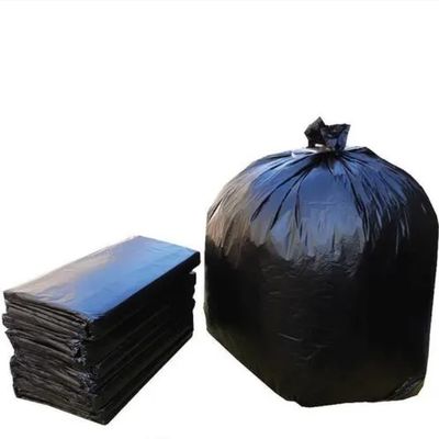 Zwarte 25 micron vuilnisbak Liner Poly gescheiden recycling vuilnisbak zakken