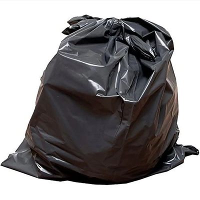 Zwarte 25 micron vuilnisbak Liner Poly gescheiden recycling vuilnisbak zakken