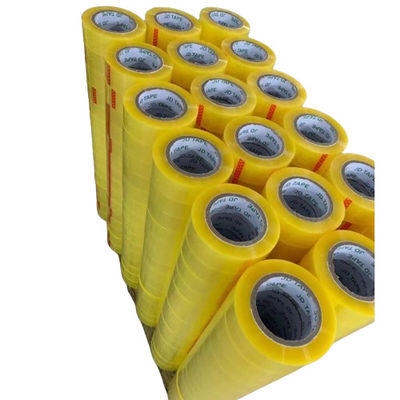 Doorzichtige Bopp-verpakkingsband Jumbo Roll Kleefstof BOPP-karton Afdichtband