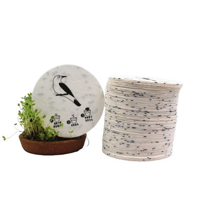 0.8mm papier leeg zaad ingebedde kaarten 100 vel Eco-vriendelijk