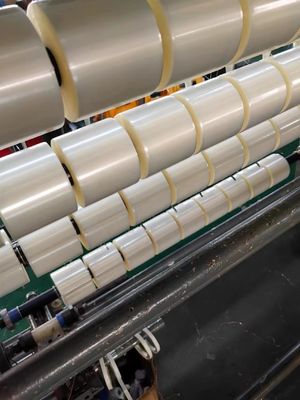 30 micron helder BOPP-aftrekband 2 mm breed voor verpakking
