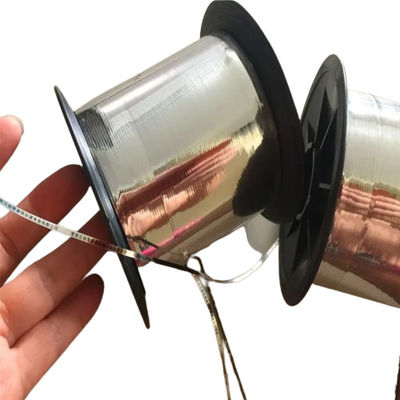 Zilveren en gouden bobbin-vormige traanband smalle breedte gemakkelijke toepassing