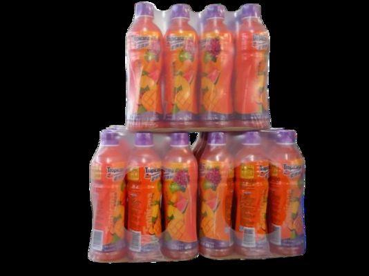 Treksterkte TD 80-110 N/mm2 PE krimpfolie met 110-125% verlenging en 100% recycleerbaar